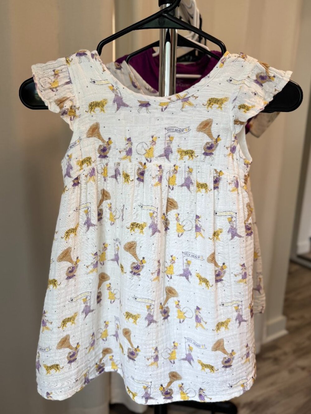 EUC Nola Tawk – LSU Muslin Dress – Size 5T